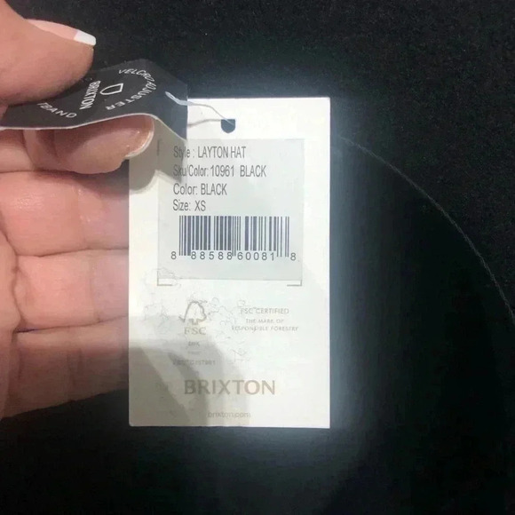 Brixton Dayton Convertabrim Rancher,100% wool felt Hat,adjustable headband - Picture 4 of 11